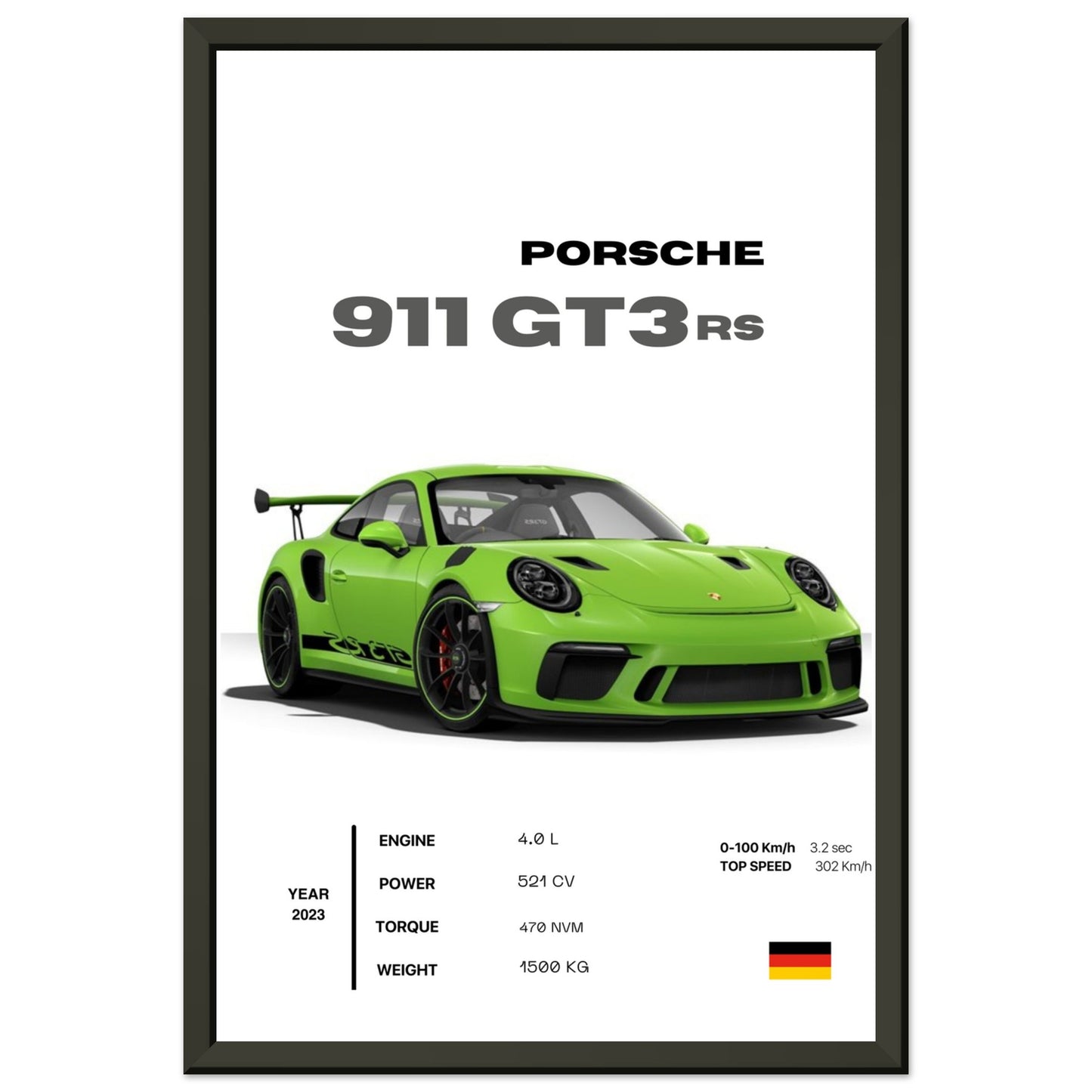 Porsche 911 "GT3 RS"