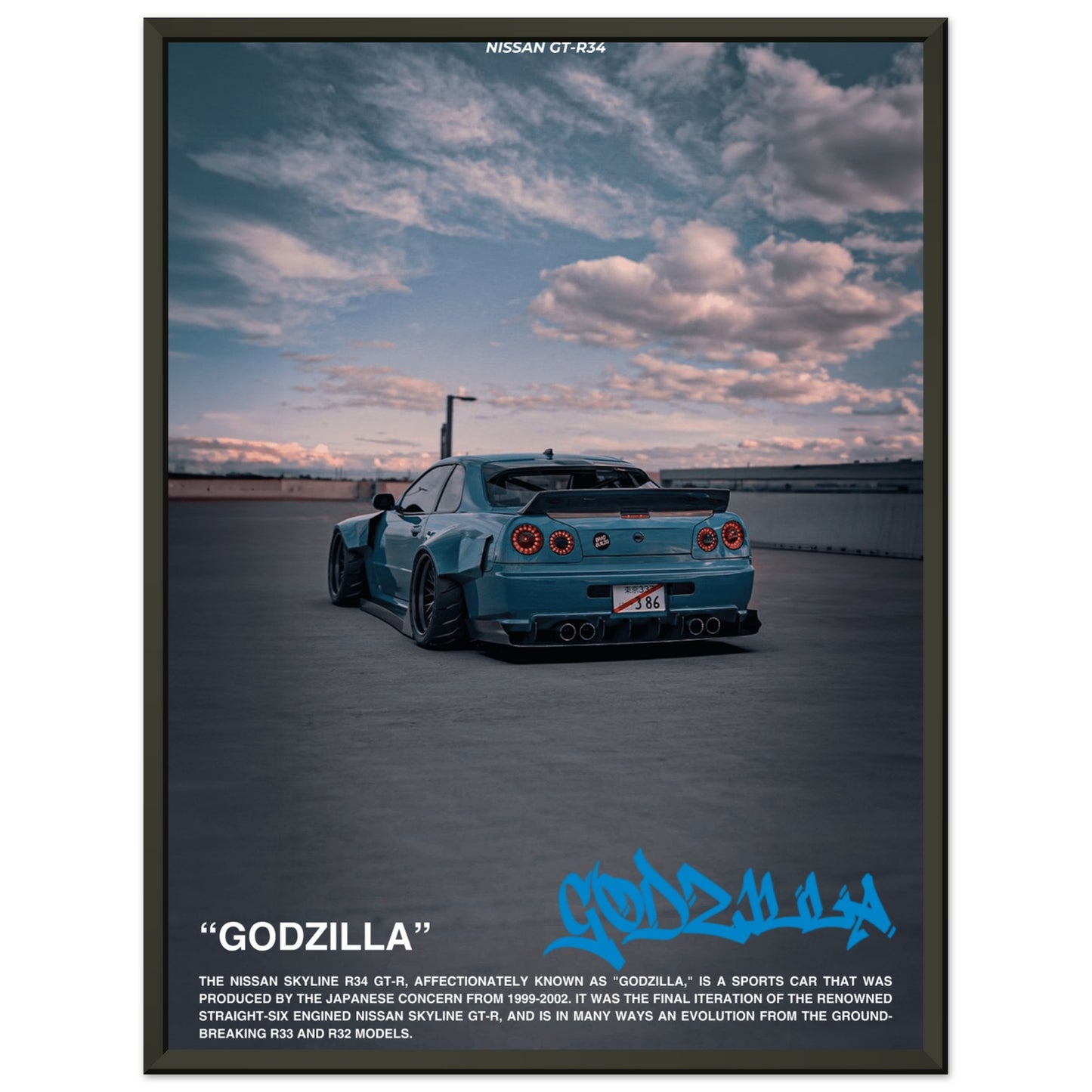 Nissan GTR-34 "Godzilla"
