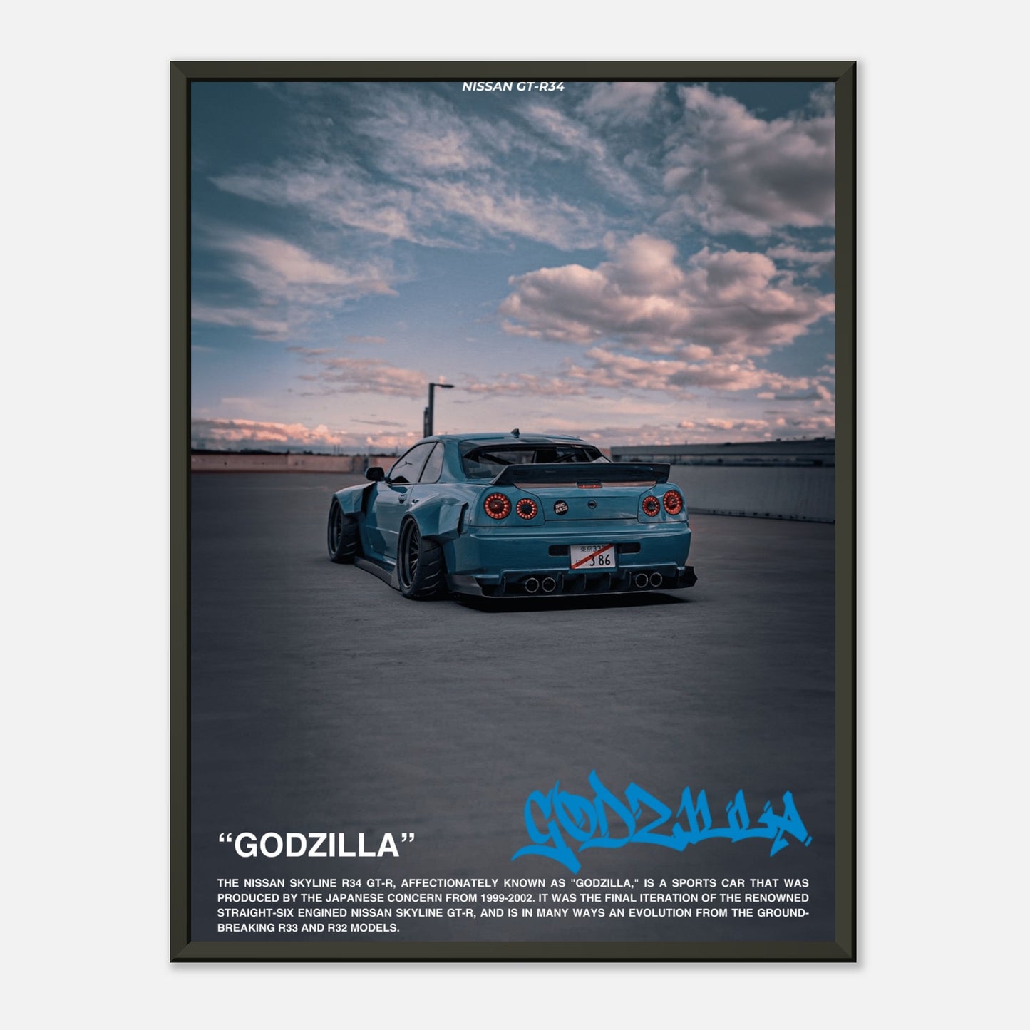 Nissan GTR-34 "Godzilla"